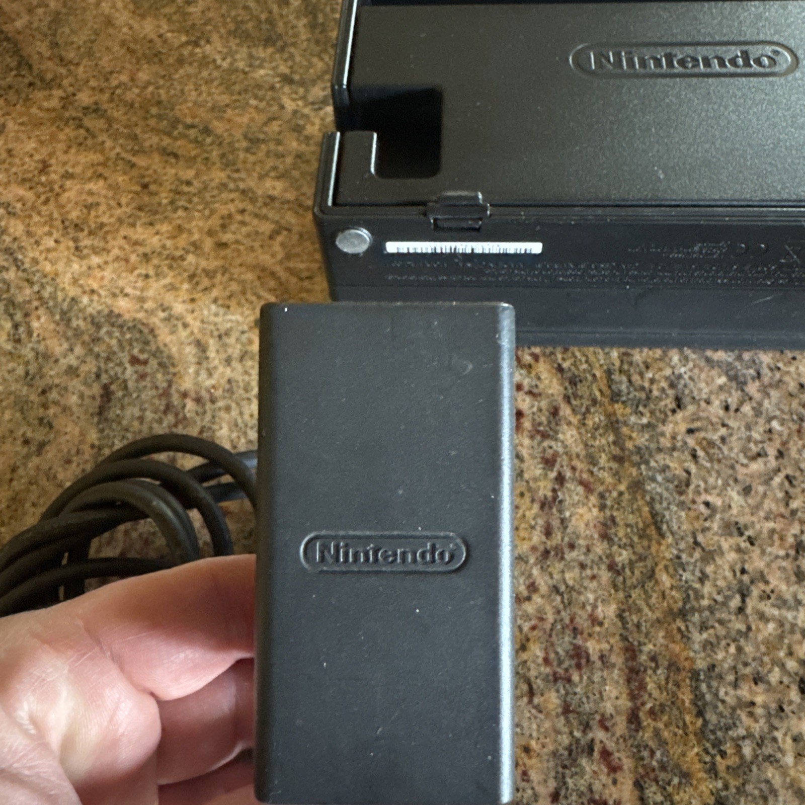 Nintendo Switch Tablet, dock, and charging/power cable – no joy cons