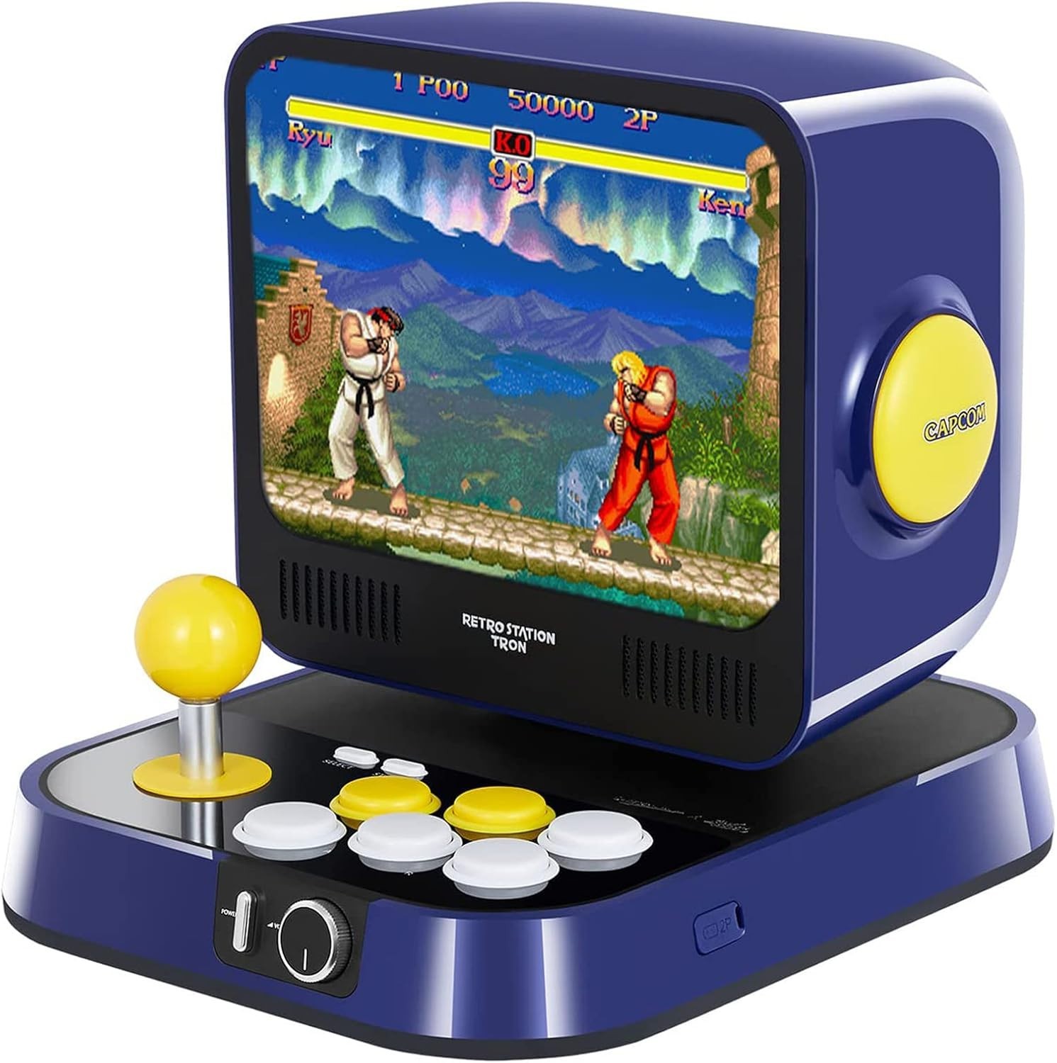 CAPCOM RetroStation Fight Stick Included Arcade Controller USB PC PS3 PS4