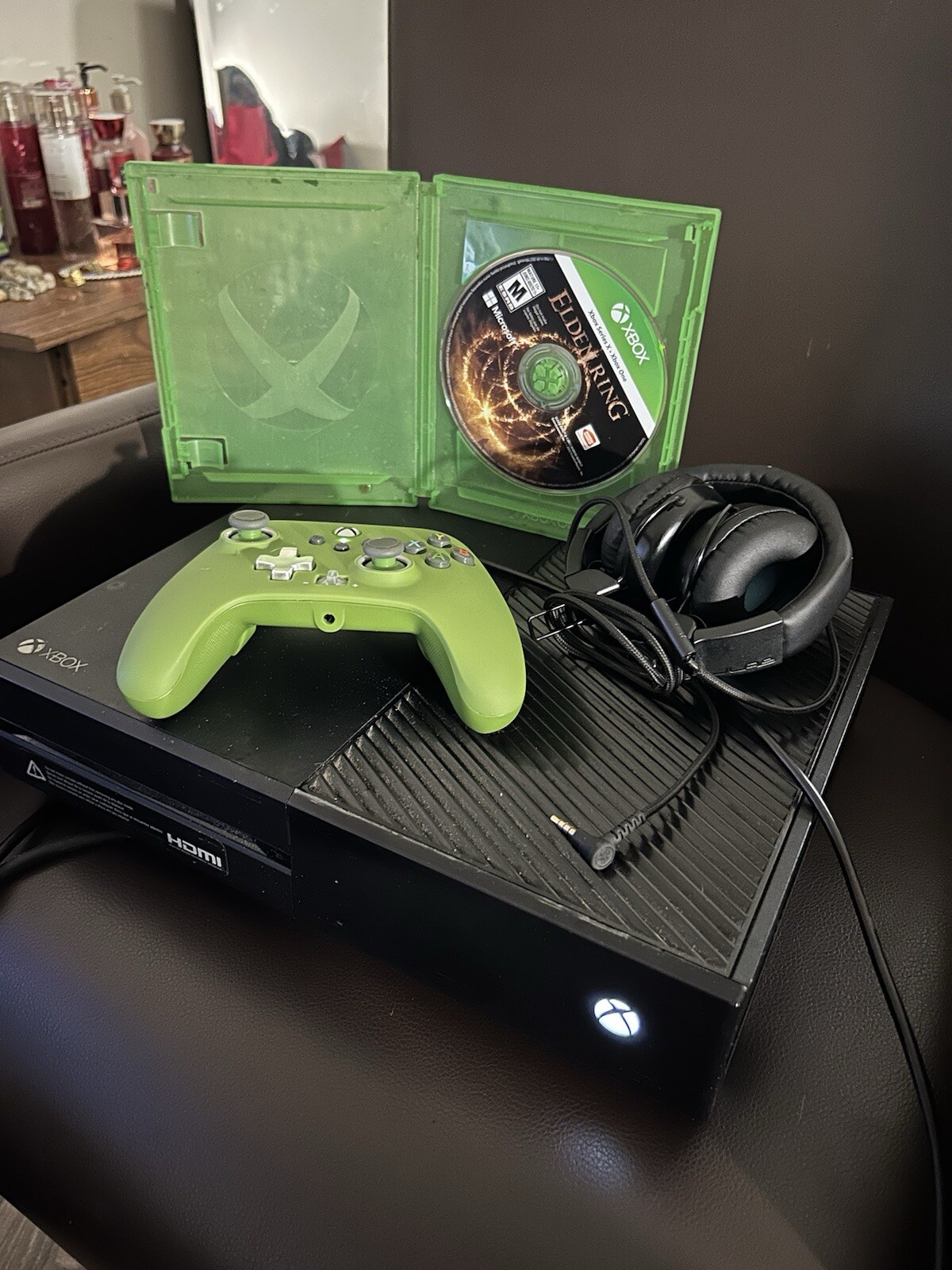 Microsoft 5C6-00056 Xbox One 1TB Console – Black