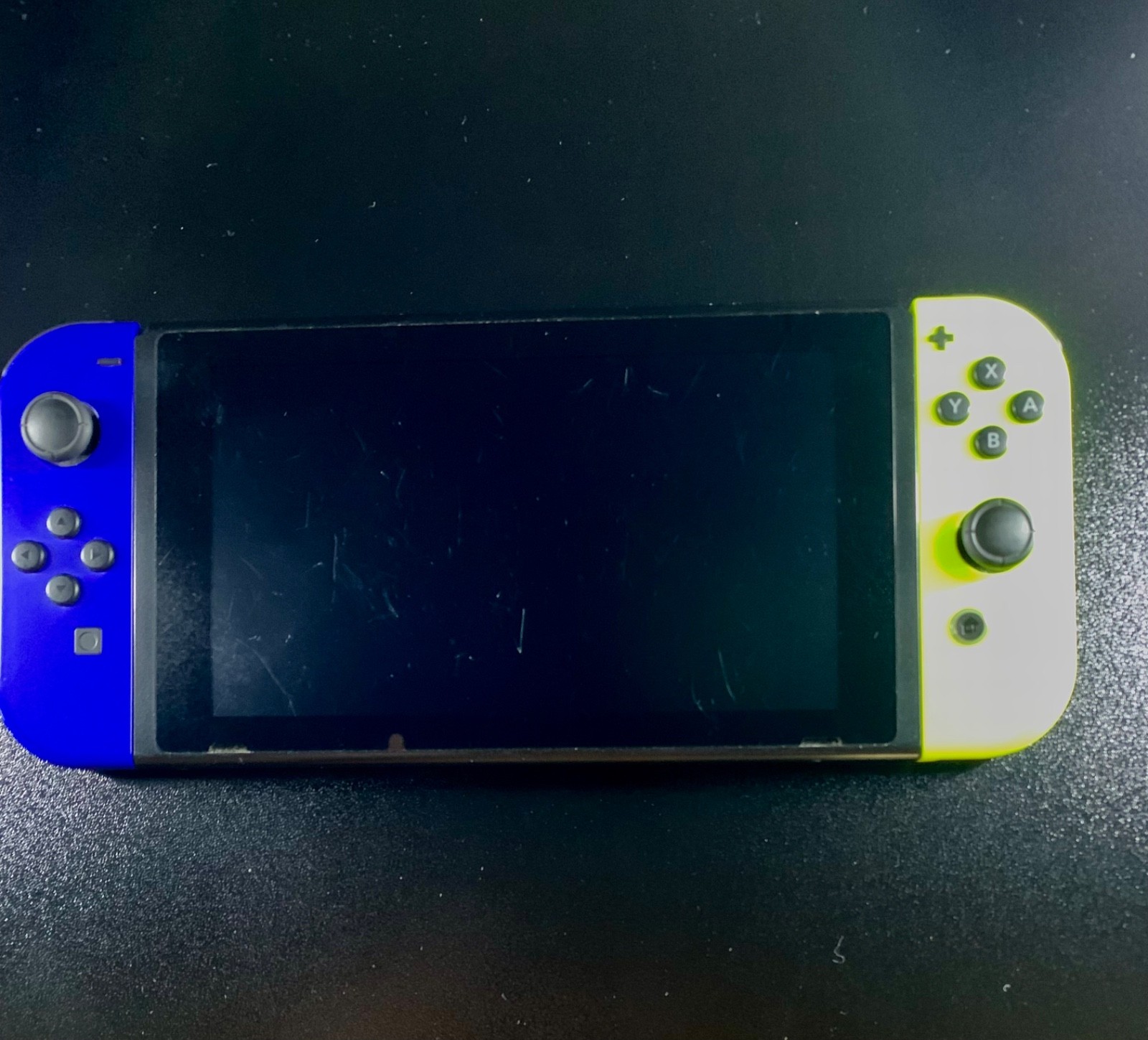 Nintendo Switch (Original Model) 64GB Console Blue and Yellow joycons