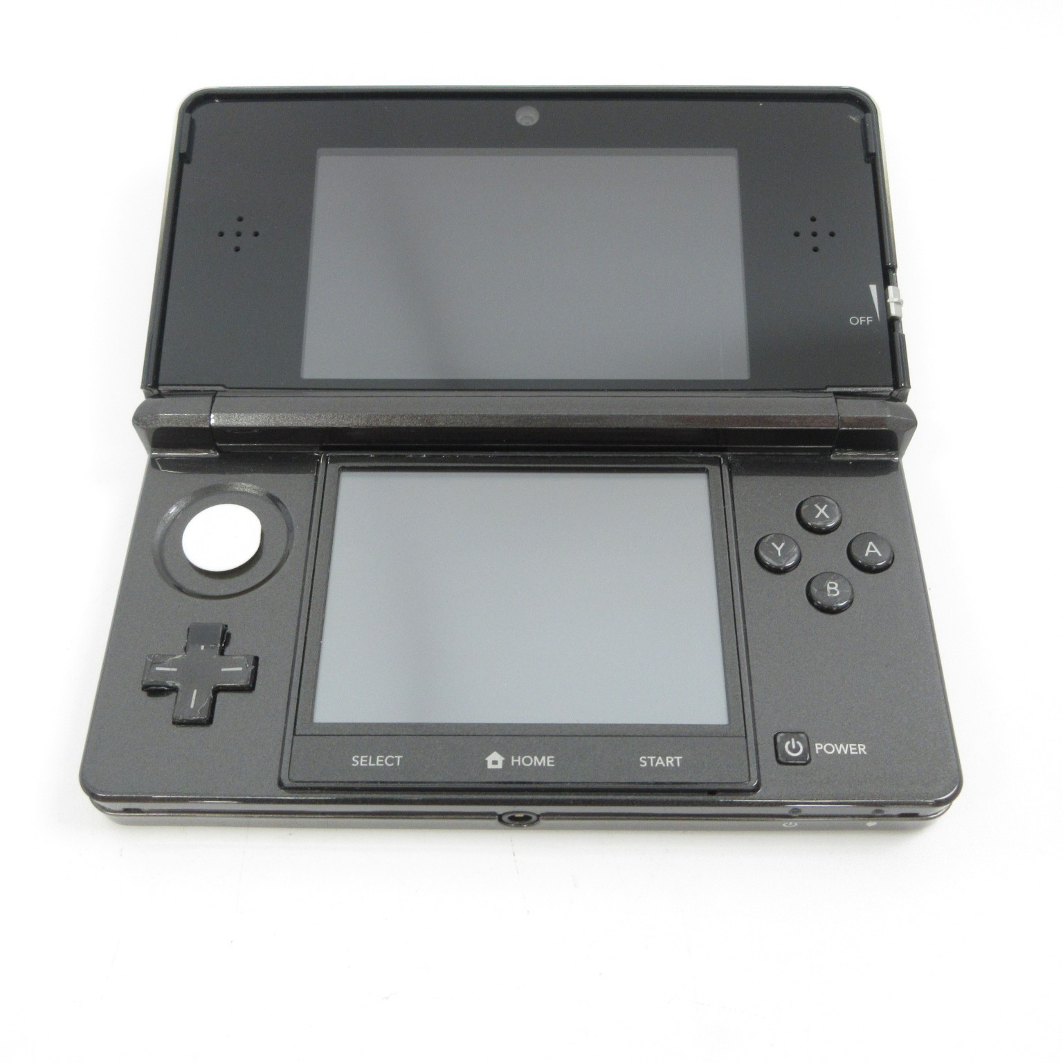 【Very Good】Nintendo 3DS Cosmo Black Console ONLY Japanese Edition #DEN08/0721/04