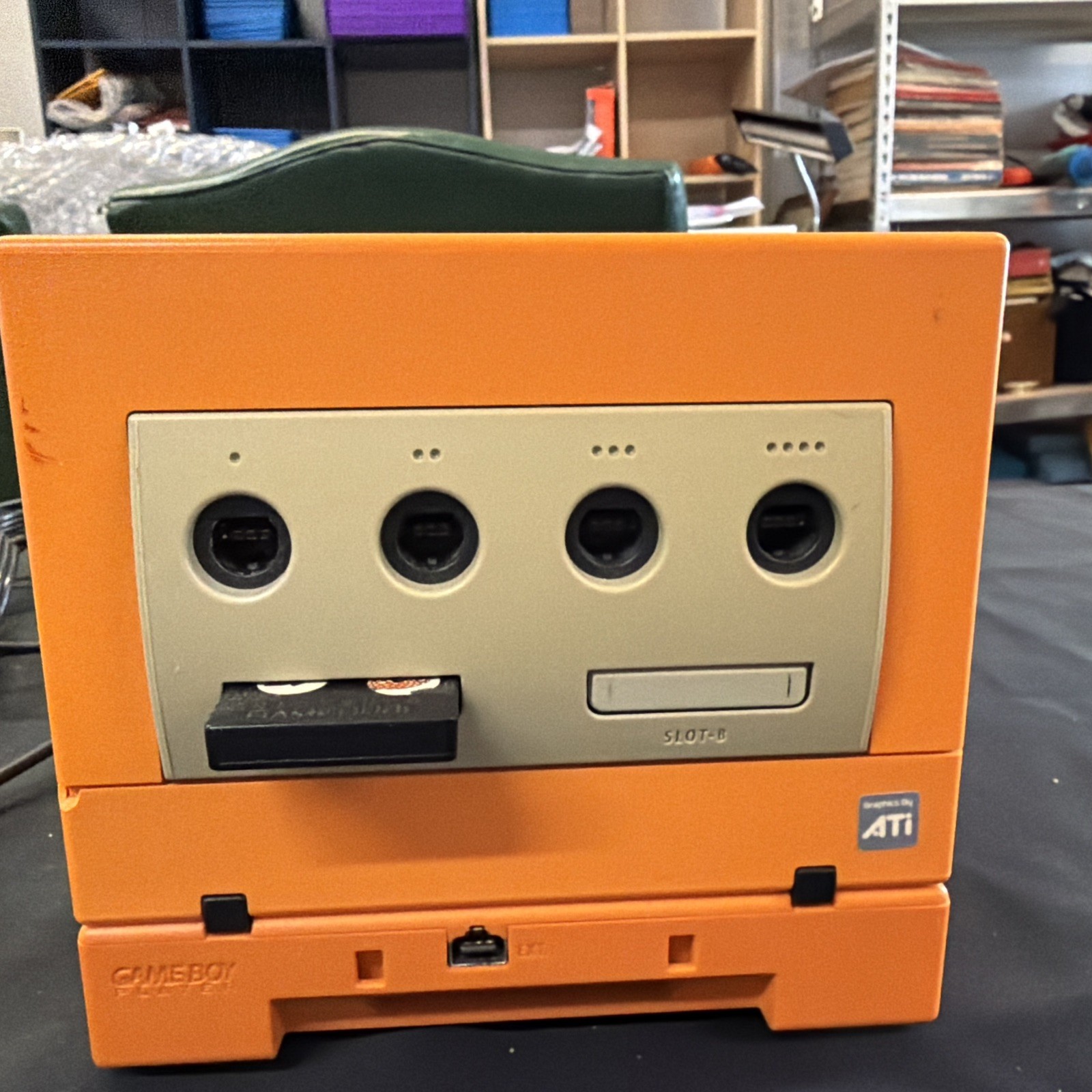 256GB GameCube DOL-001 with Controller, Gameboy Player & Ethernet