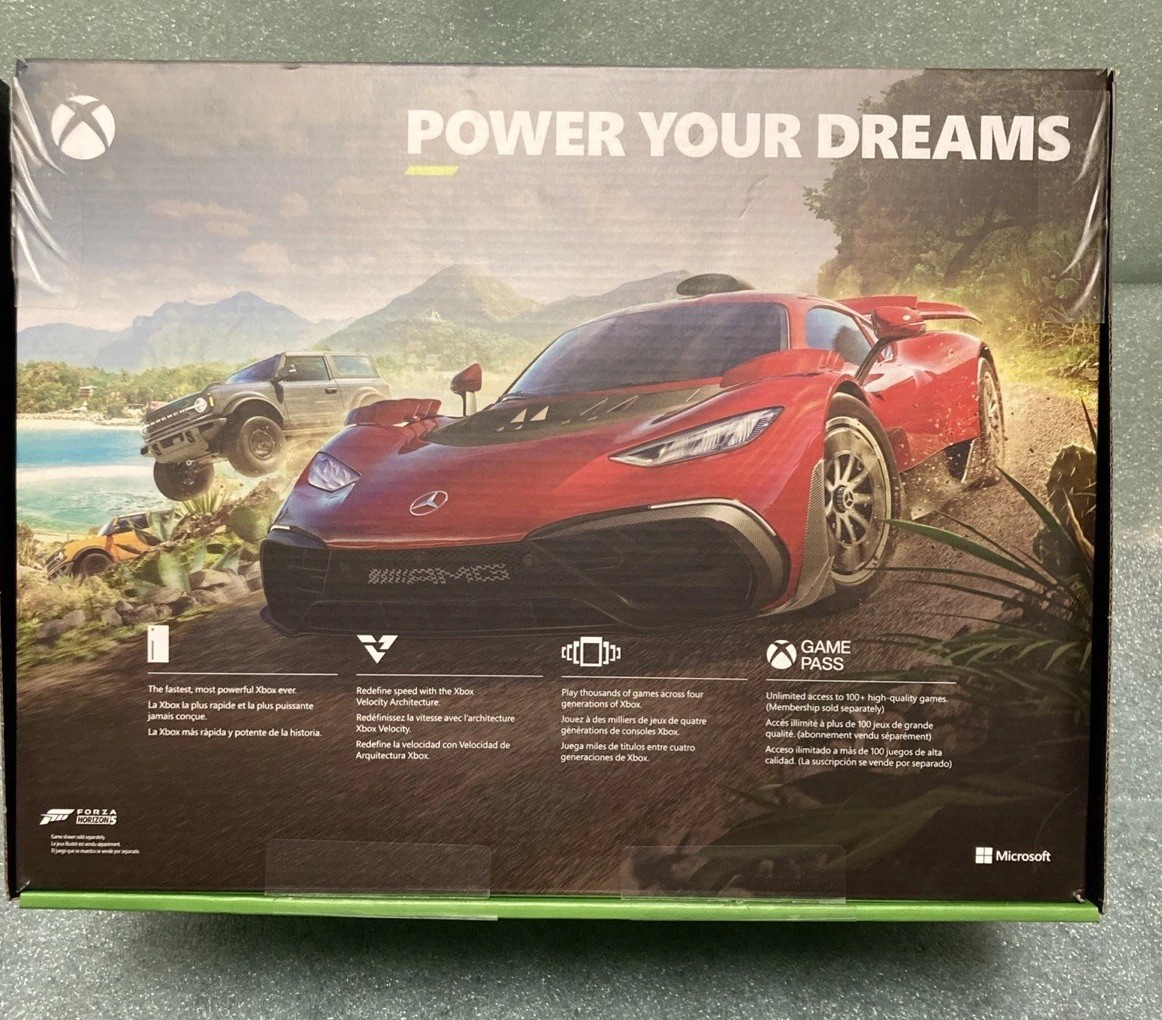 Microsoft Xbox Series X 1TB SSD Gaming Console Black RRT-00001 *HARDLY USED*