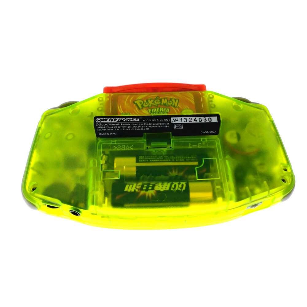 5 Class Brightness Game Boy Advance Console AGS-101 Backlight LCD – Clear Yellow