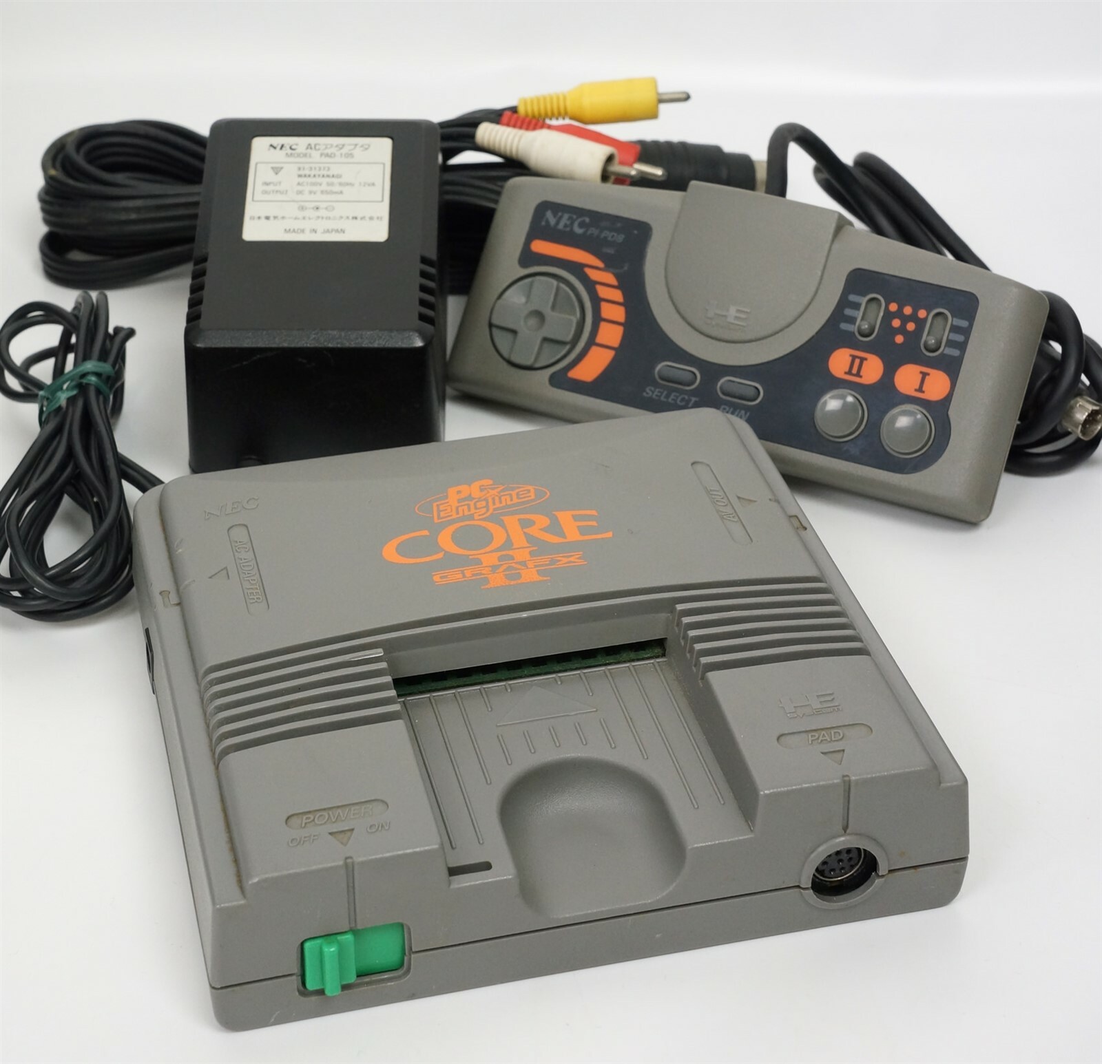 PC Engine CORE GRAFX II 2 PI-TG7 Console Tested System JAPAN 1X035216A
