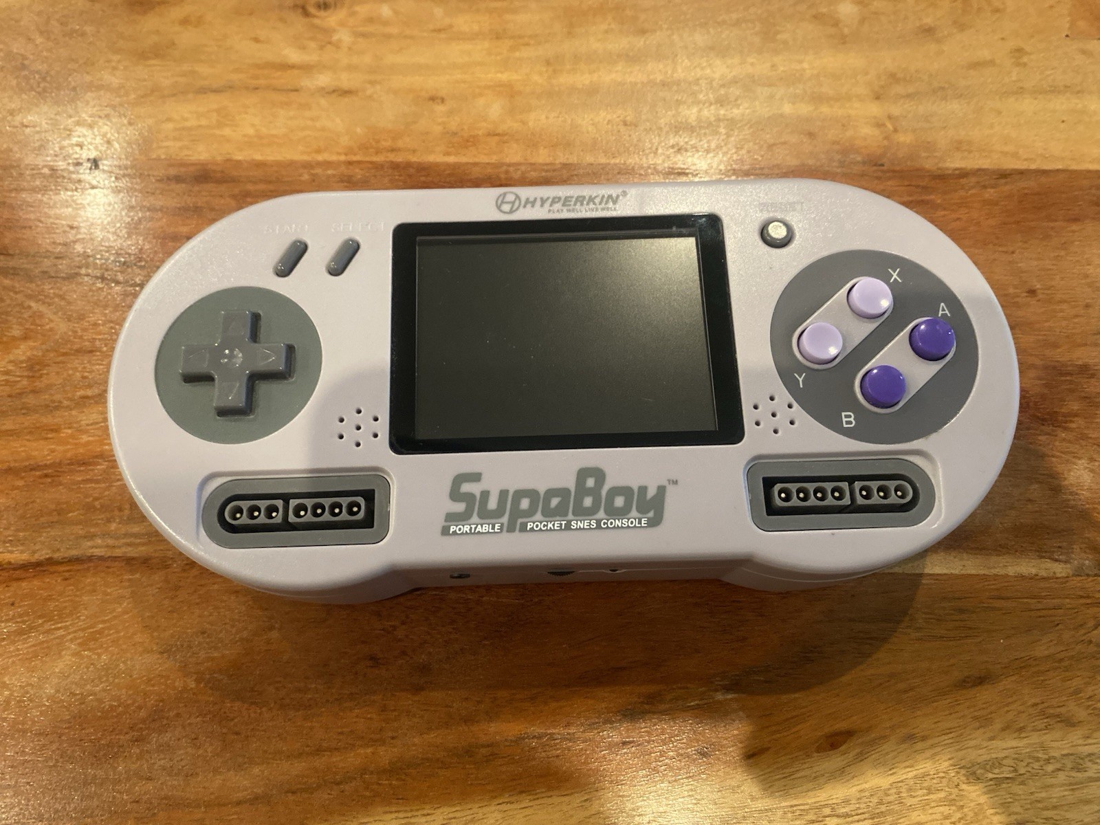 Hyperkin SupaBoy Nintendo SNES Portable Handheld Video Game System – FOR PARTS