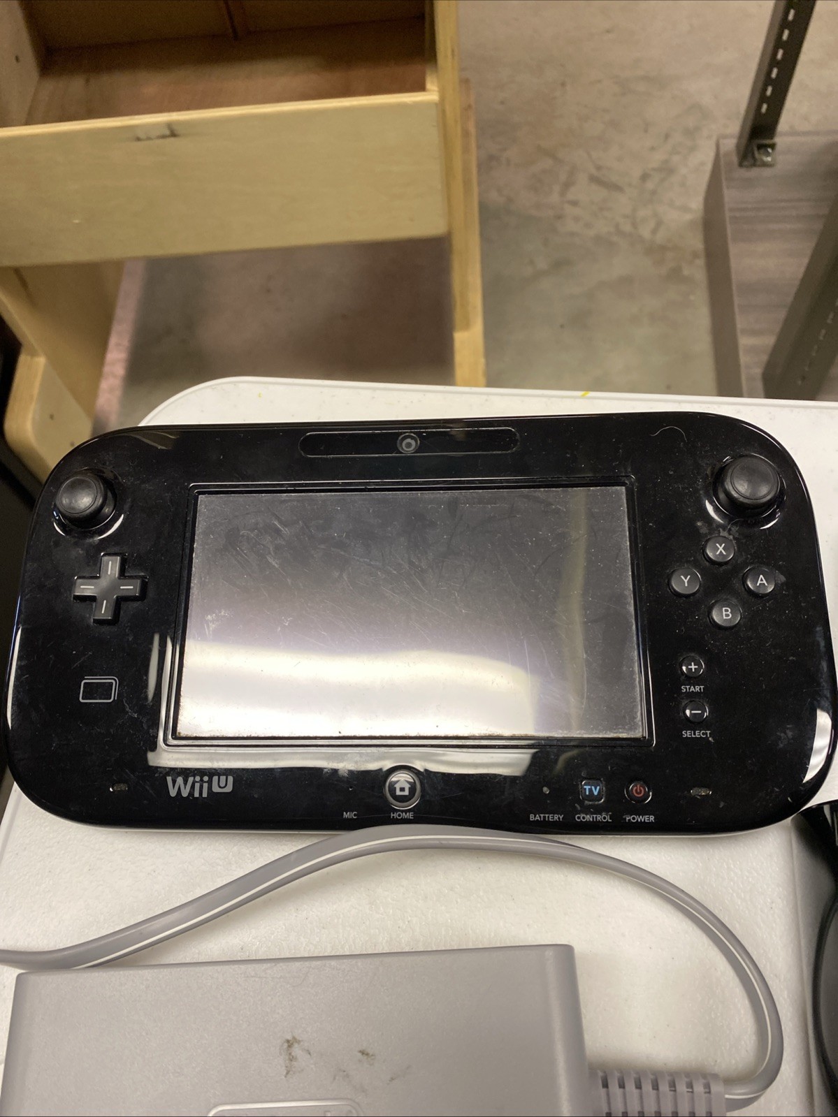 Wii U Console Black All Parts