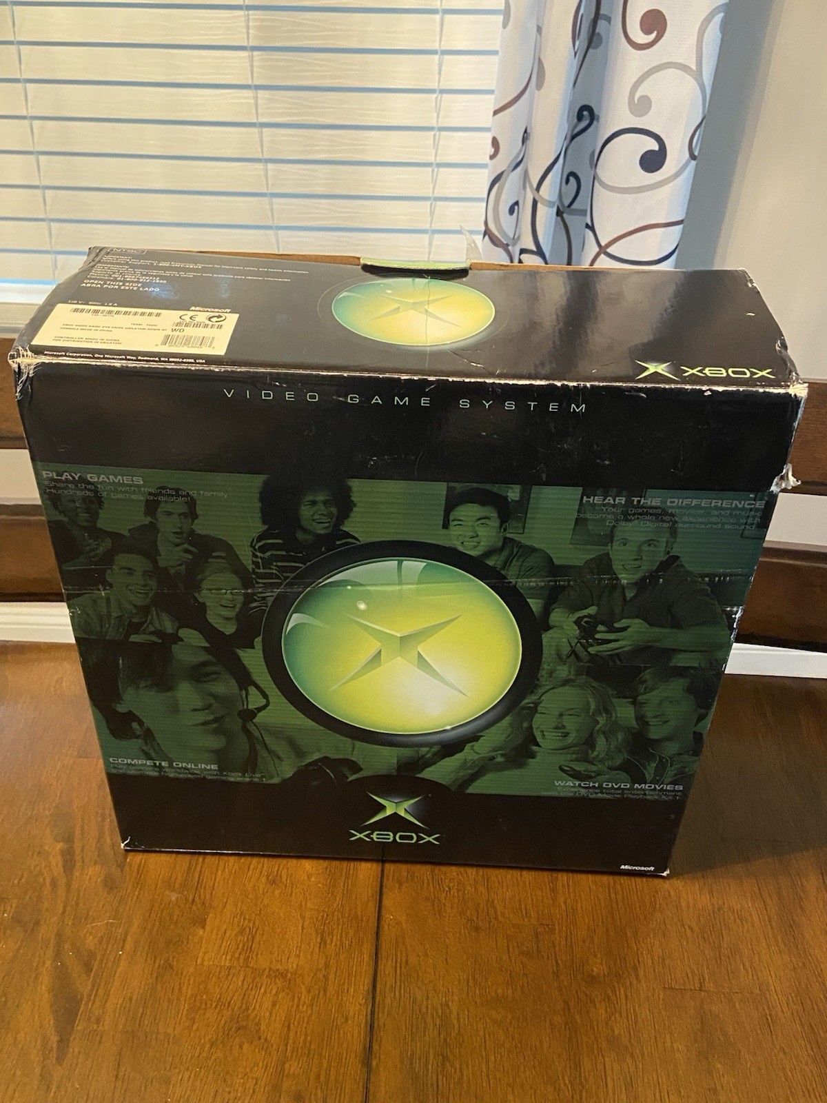 Original Xbox Console Bundle W/ OEM Controllers + 5 Games – TESTED WORKING -READ