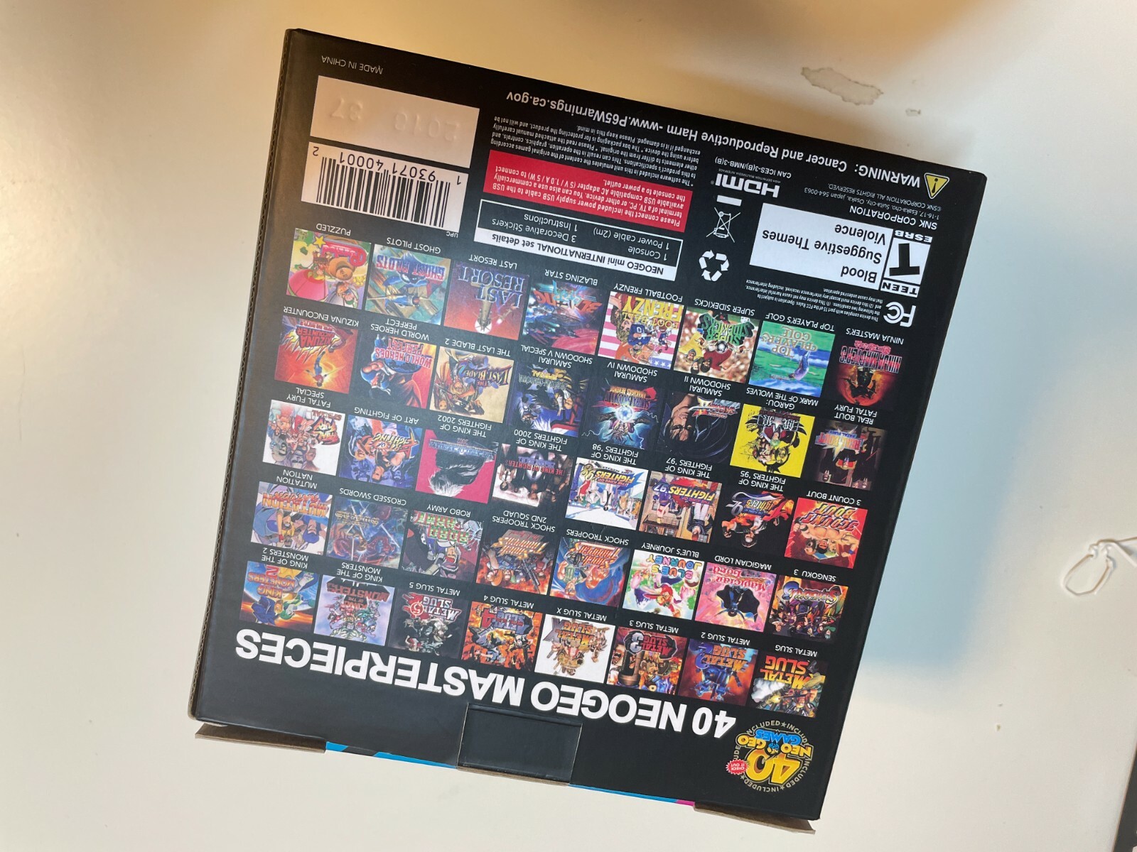 BOXED SNK NEOGEO Mini internationl Game Console JAPAN