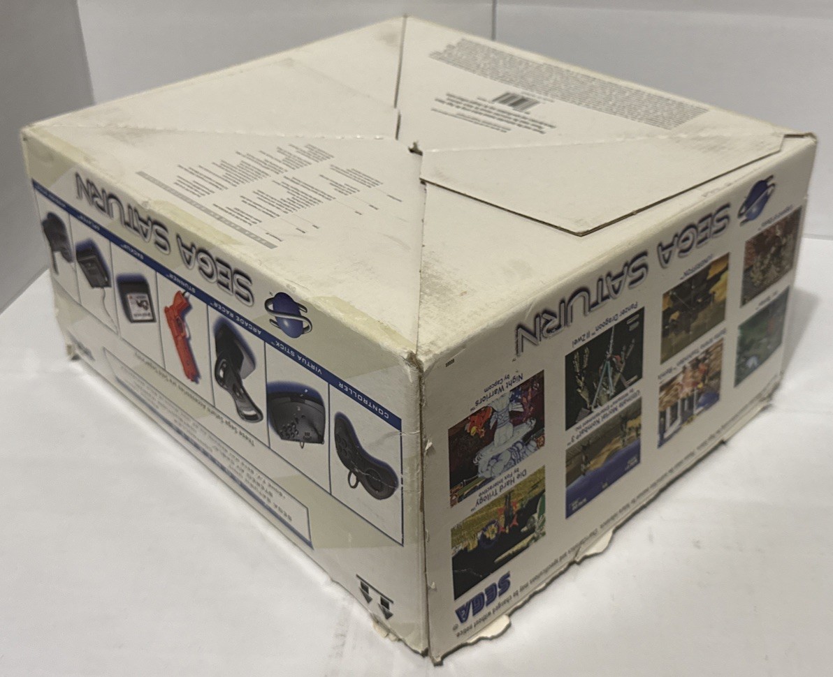 Sega Saturn OEM Console Bundle Fully Serviced Tested Cleaned 👀 w Box Read