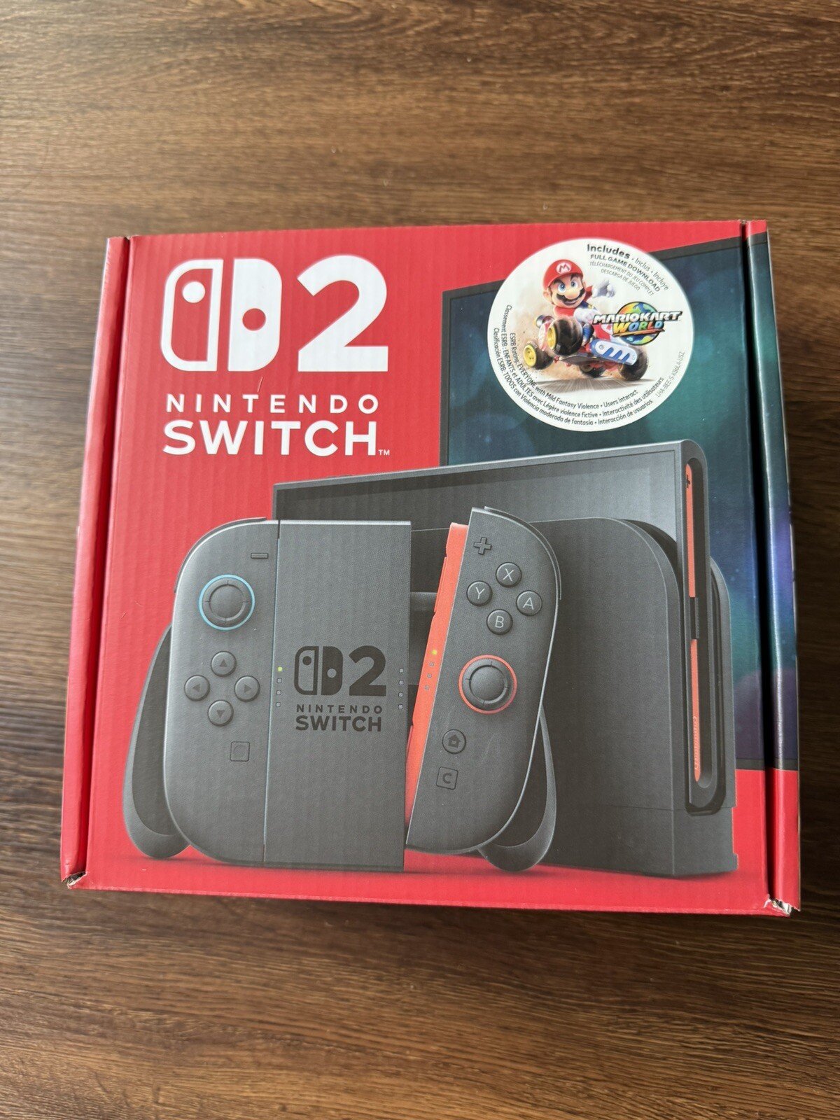 Nintendo Switch 2 Console + Mario Kart World Bundle NEW IN HAND SHIPS NOW FAST