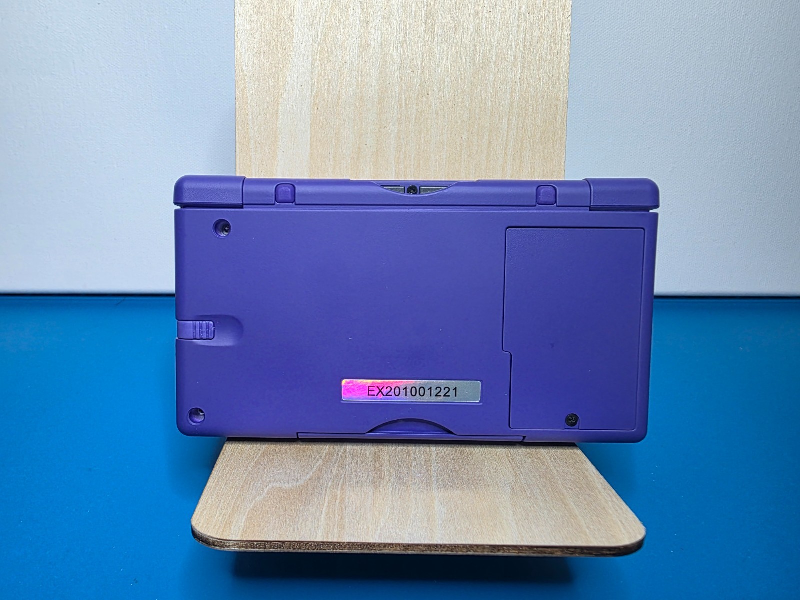 Nintendo DS Lite Violet Purple Handheld System with Charger & Stylus Pen