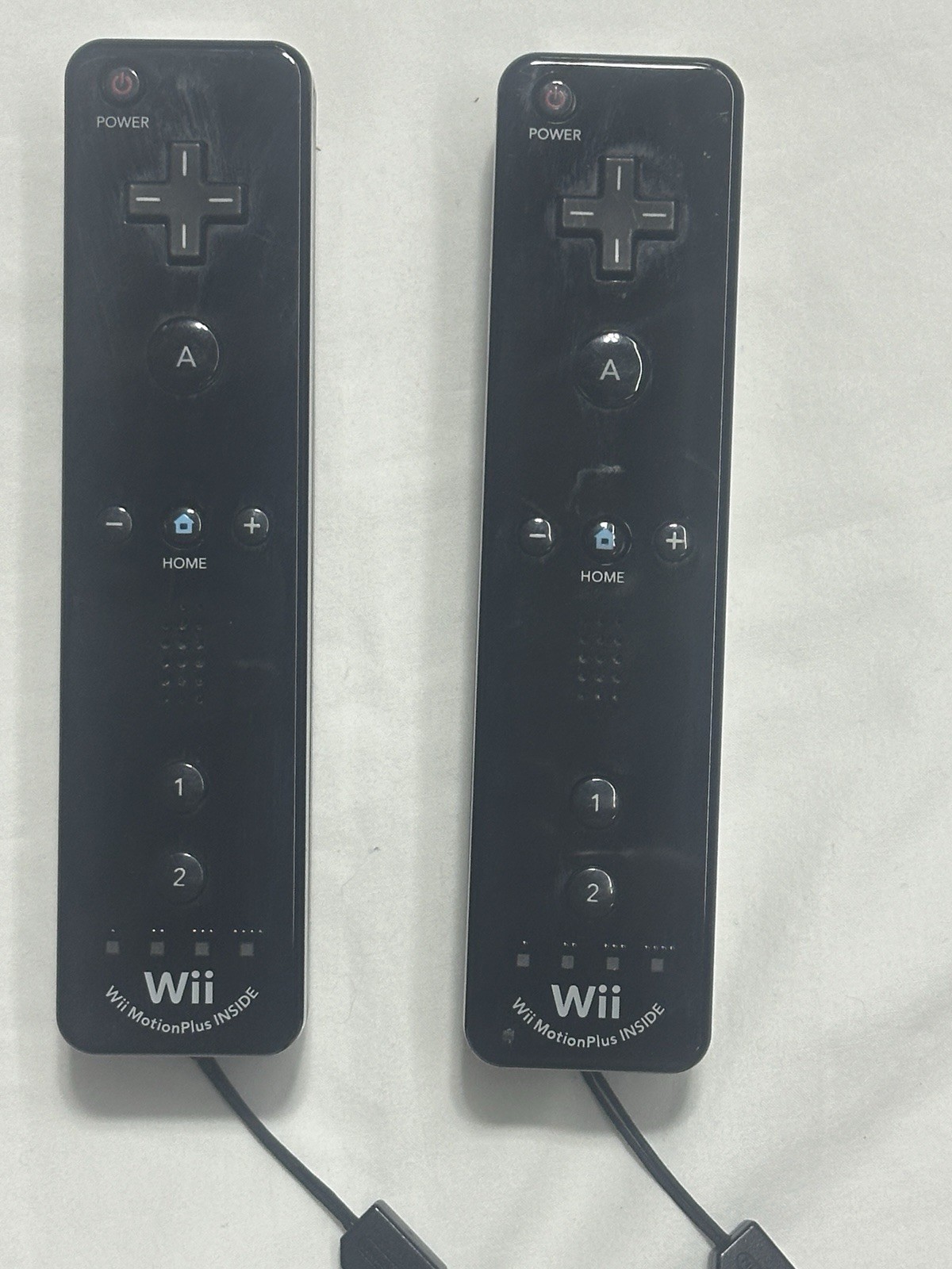 Nintendo Wii RVL-001 Bundle 3 Remotes 2 Nunchucks MotionPlus Tested