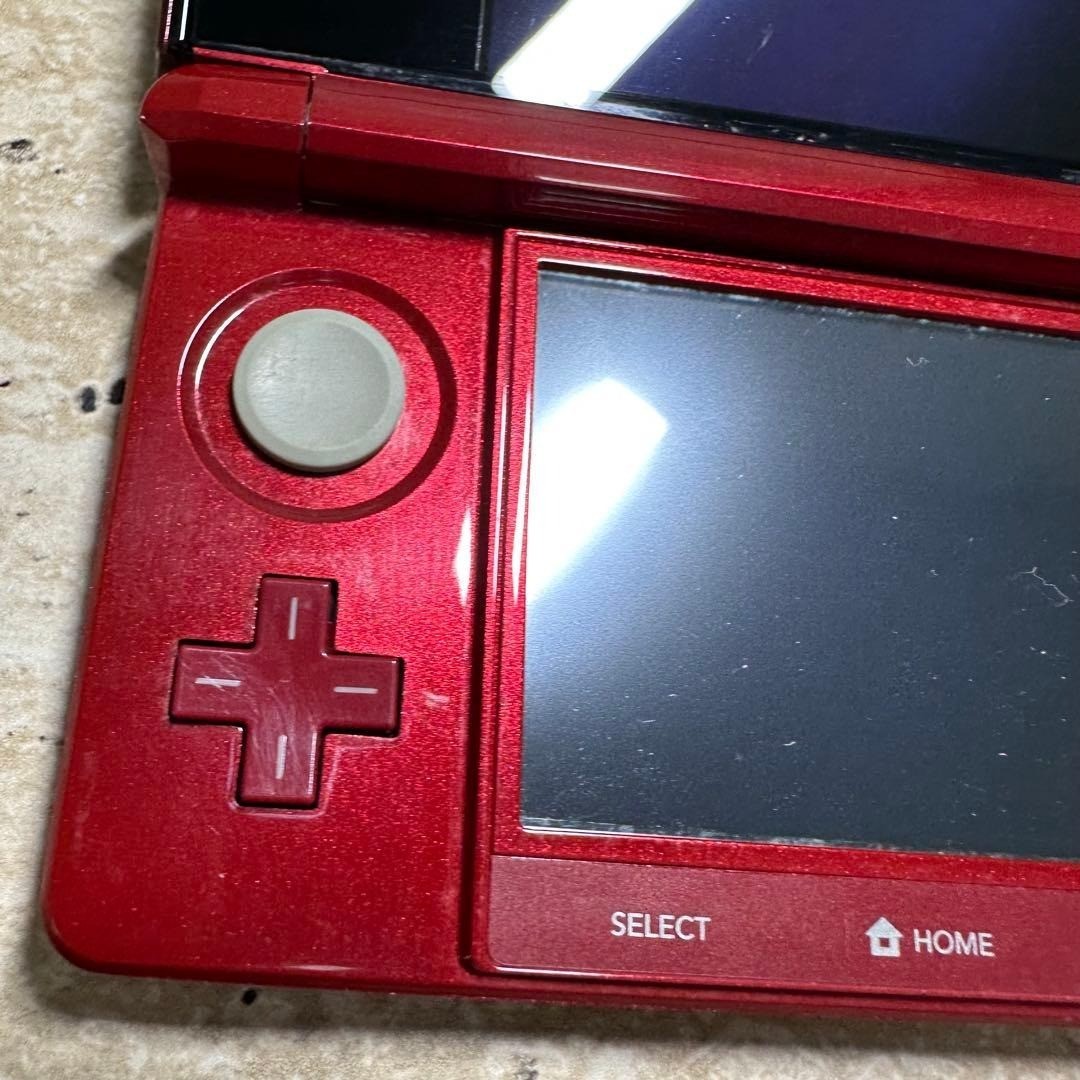 Nintendo 3DS Flare Red Console Boxed Complete Set 6579