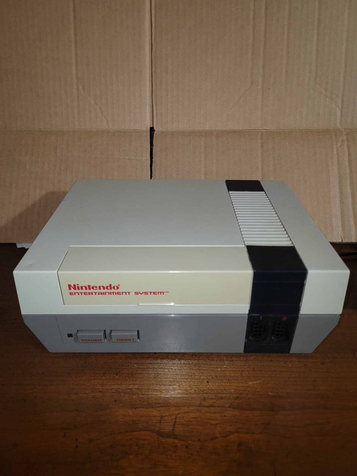 Nintendo Entertainment System Home Console – Gray- Tested Works/ No Games Includ