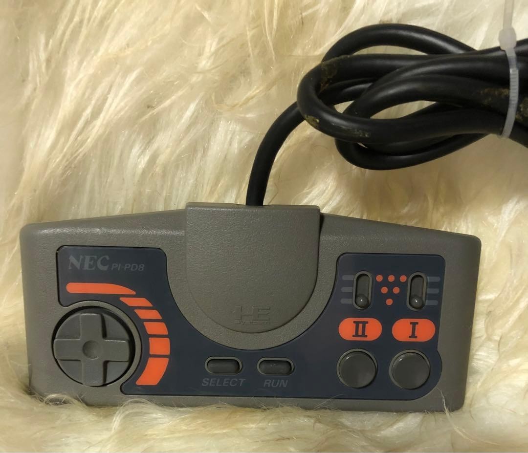NEC PC Engine SuperCDROM2 CoreGraphics II Console Bundle AC Adapter Kit