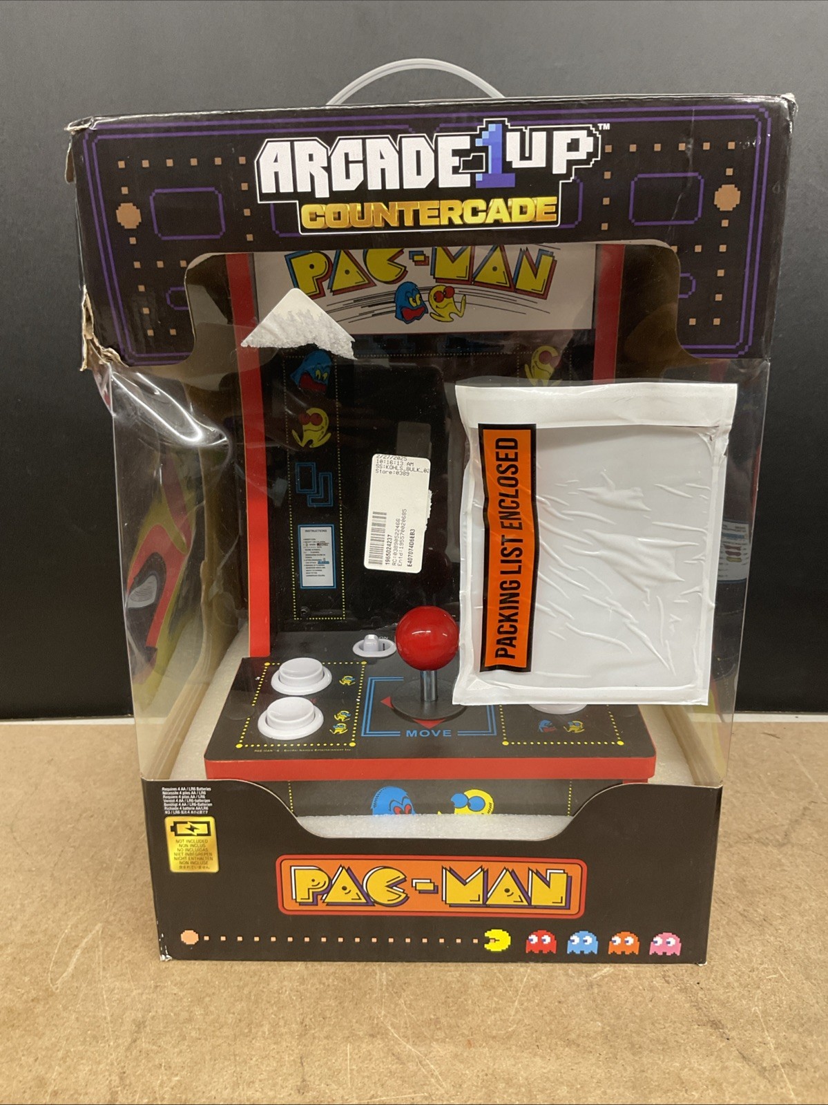 PAC-Man Countercade – 3 Classic Games Retro Game Console Portable