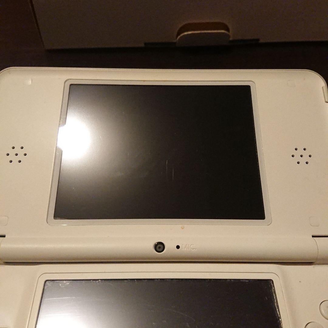 Nintendo DSi XL LL Natural White Console Charger Boxed NTSC-J Tested Japan F/S