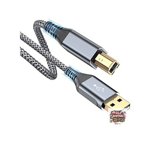 NEW Printer Cable 2M USB 2.0 Cable USB2.0 Standard PC to Printer Connection