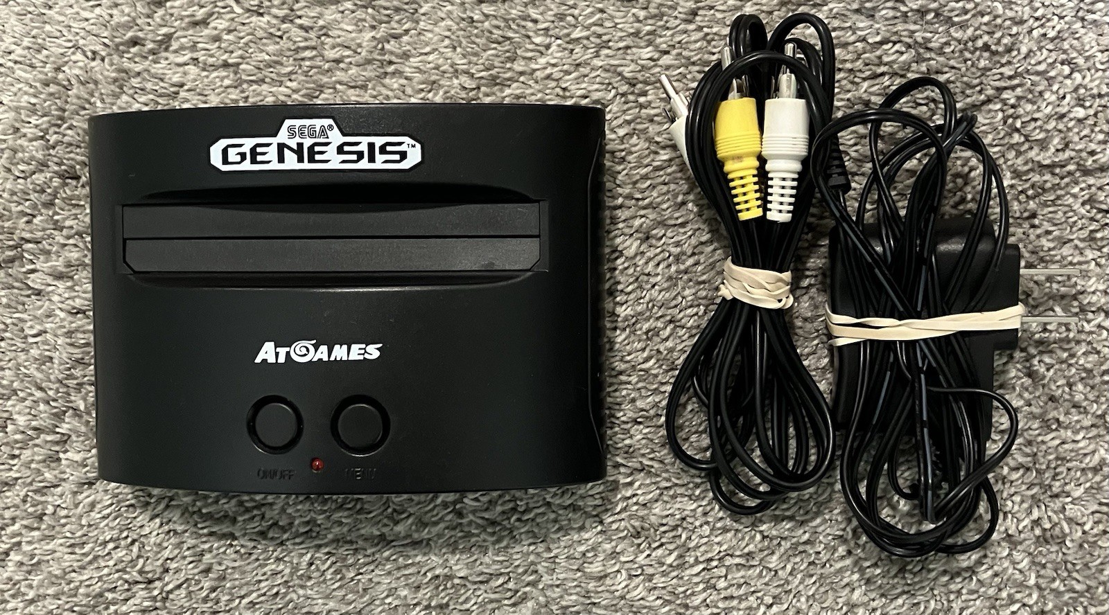 AtGames Sega Genesis Classic Game Console W/ Cords No Controllers Next Day Ship