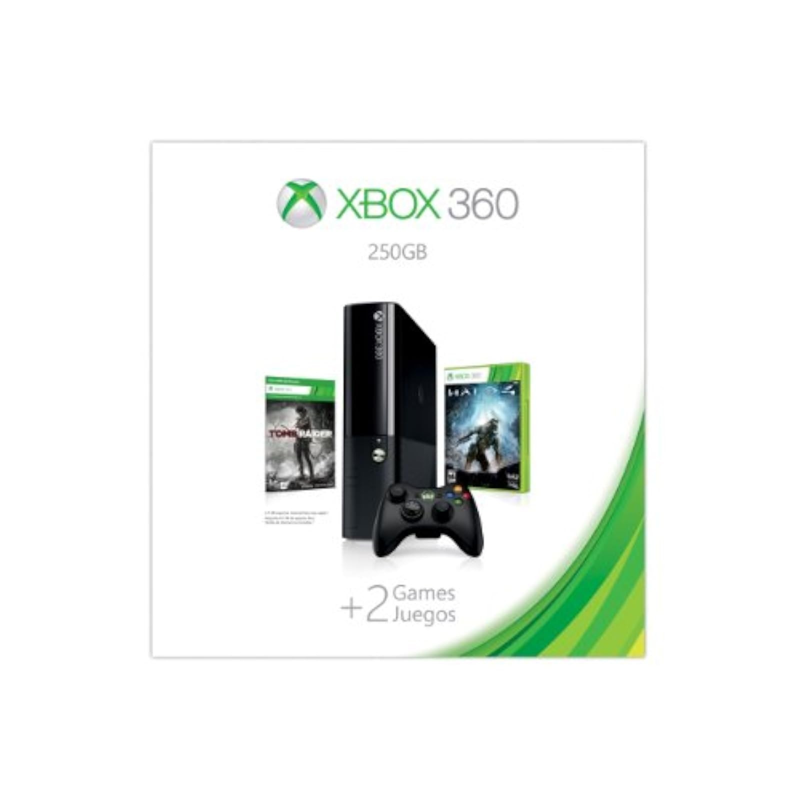 Xbox 360 E 250GB Holiday Value Bundle Xbox 360 Very Good 1Z