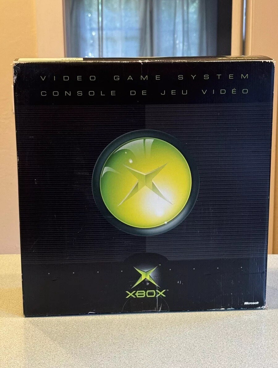 Original Xbox Launch USA Edition Console, 1/4/2002 Mfg Date, SEALED RARE VTG