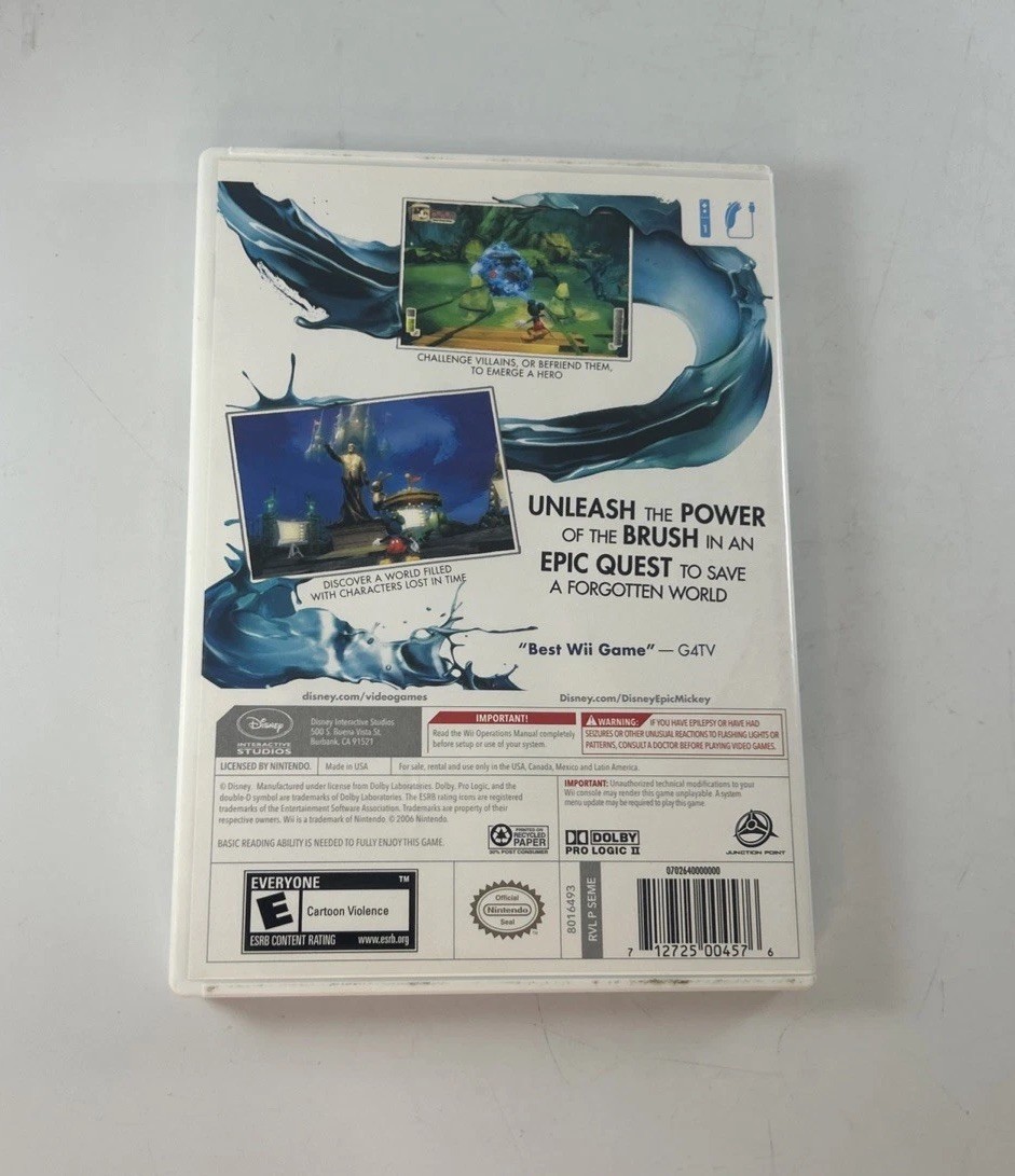 Wii RVL-001 Console Bundle Motion Plus & Hidden Mysteries Titanic Game TESTED
