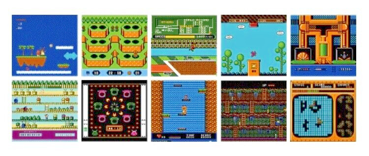 [Famiclone Japanese Console] Play Computer Retro 118 Boxed Famicom KTFC-004W New