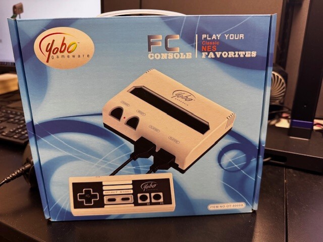 Yobo Fc Video Game System Console to play NES 8 Bit Nintendo Games