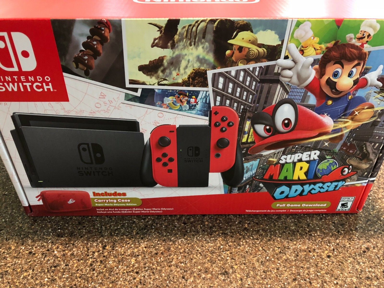 Nintendo Switch Super Mario Odyssey Edition System Console BRAND NEW RARE