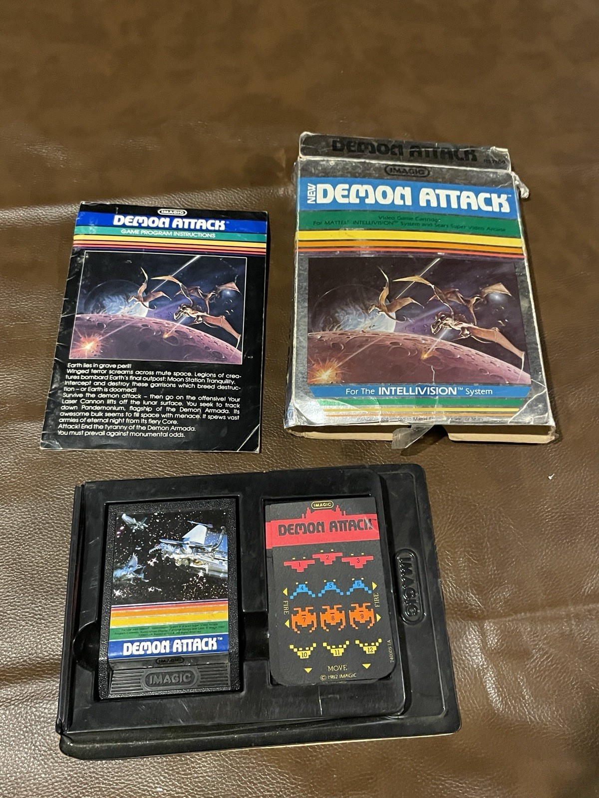 Intellivision Game Console Composite Mod + 32 CIB Games, Multicart, Intellivoice