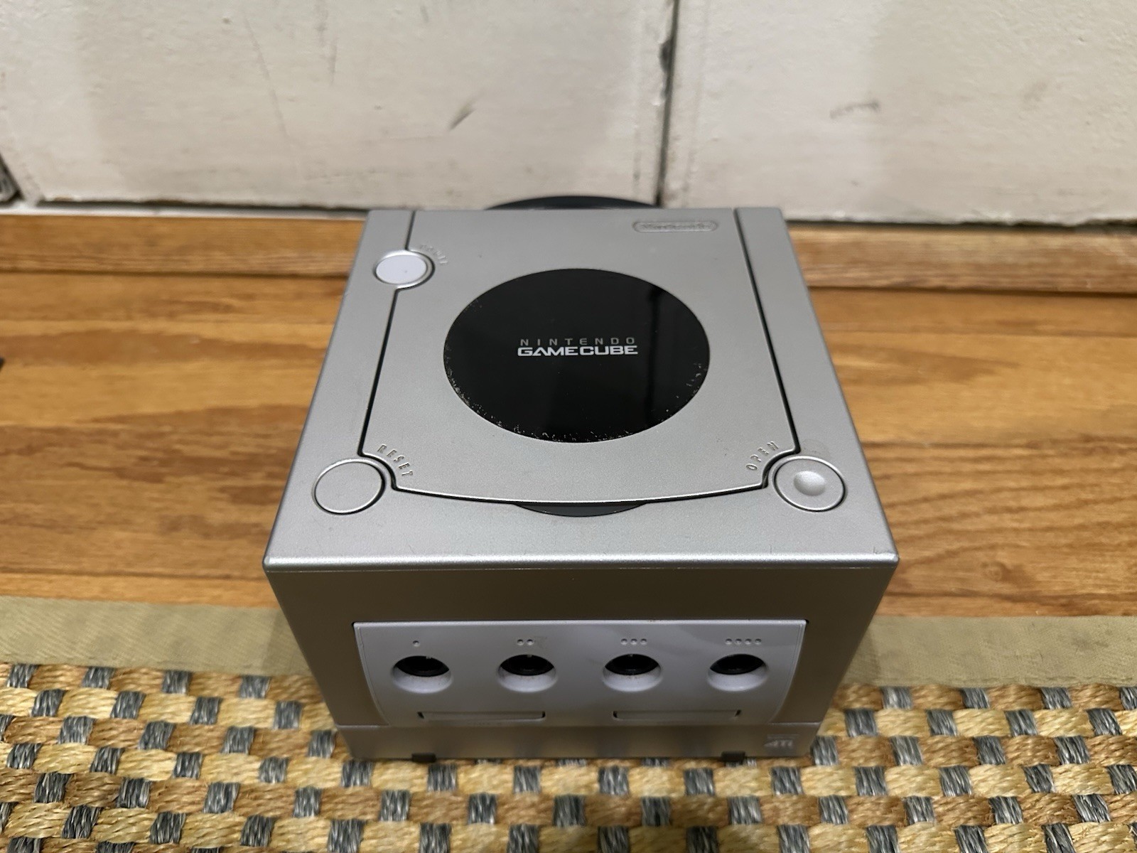 Nintendo GameCube Console Cables Controller Bundle Platinum DOL-101 100% Working