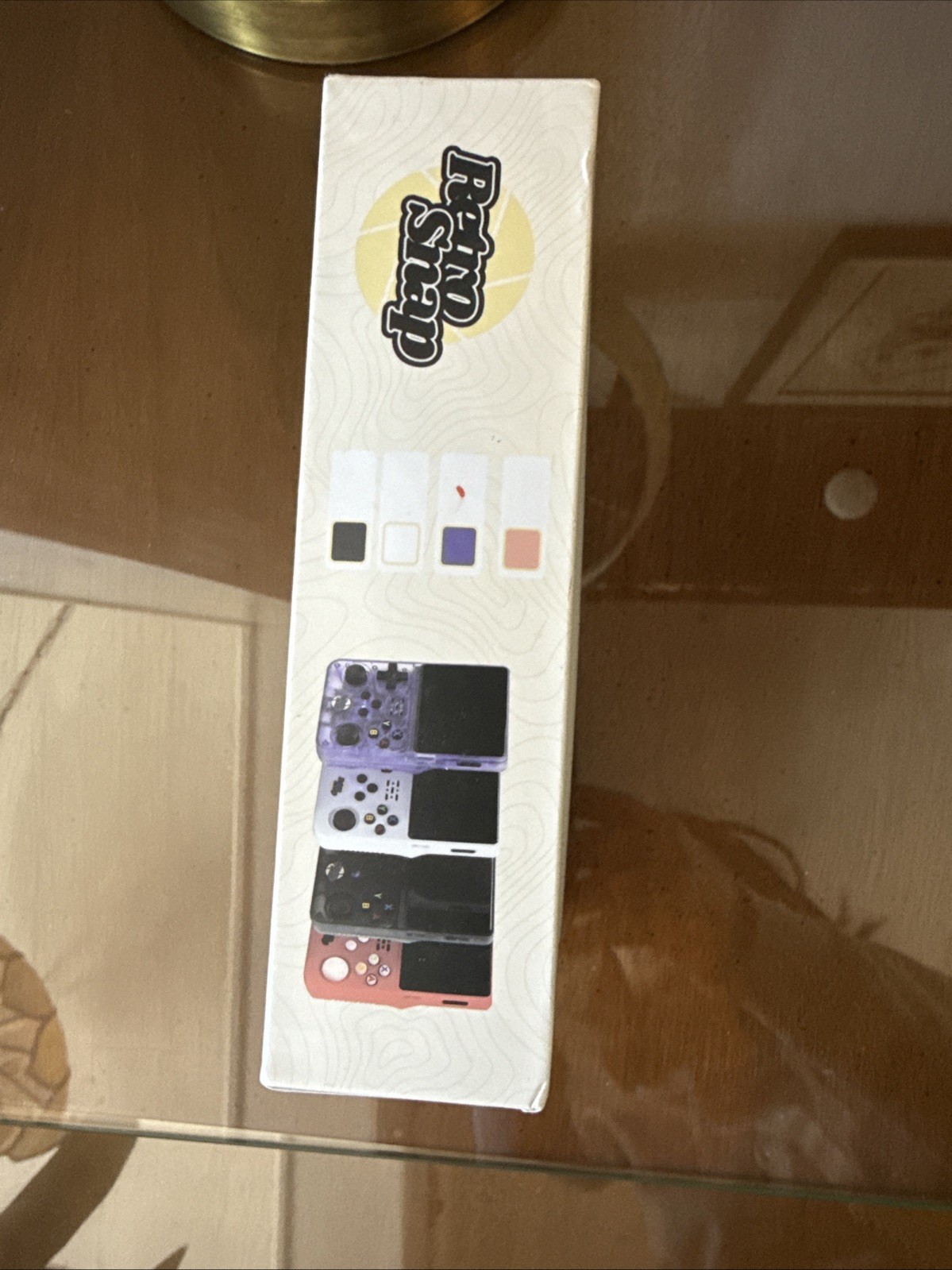 R36S Retro Snap Handheld Console BOX ONLY Games Portable Black