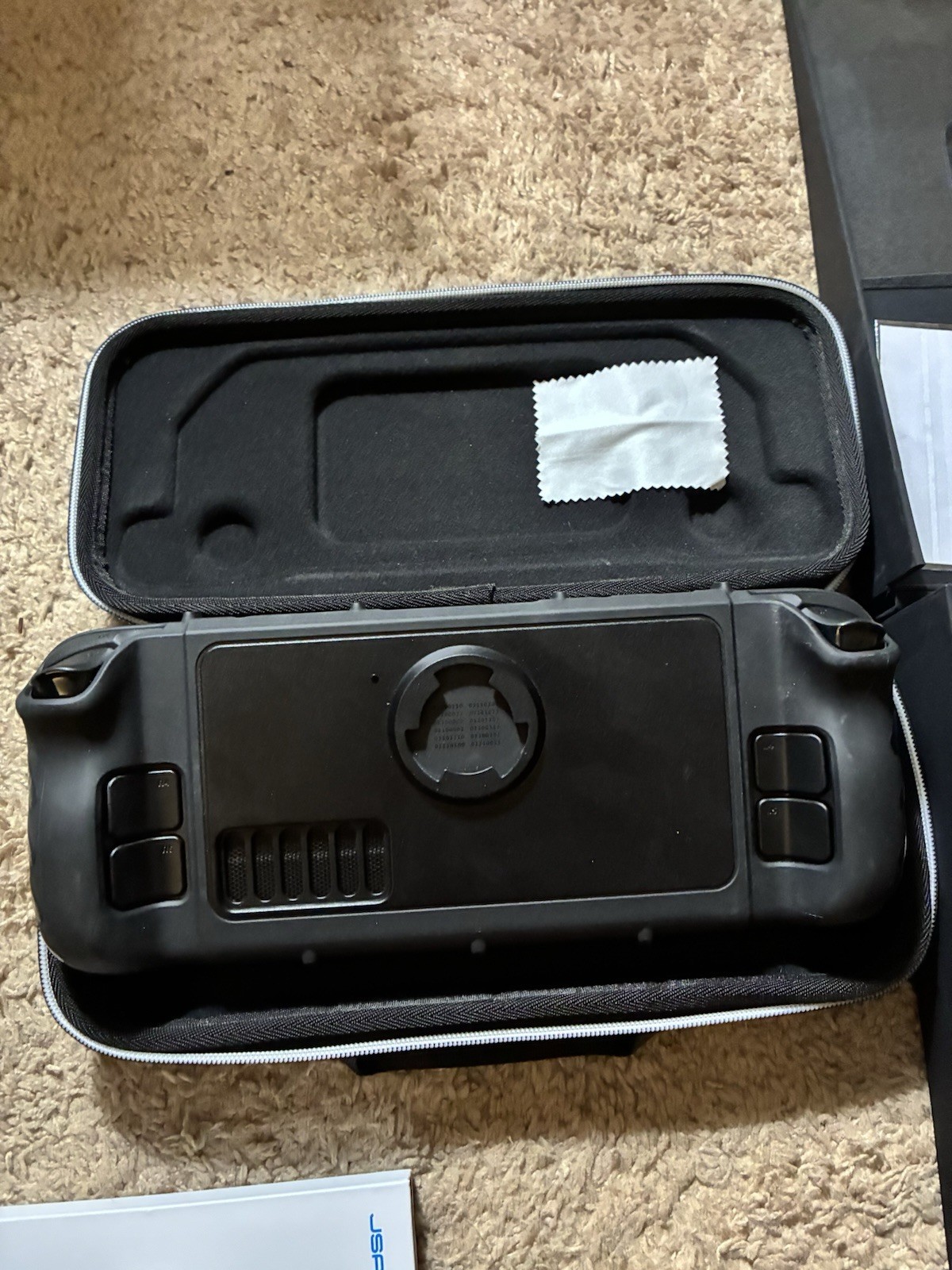 Valve Steam Deck OLED 512GB with Case, Charger, DBrand Killswitch Case