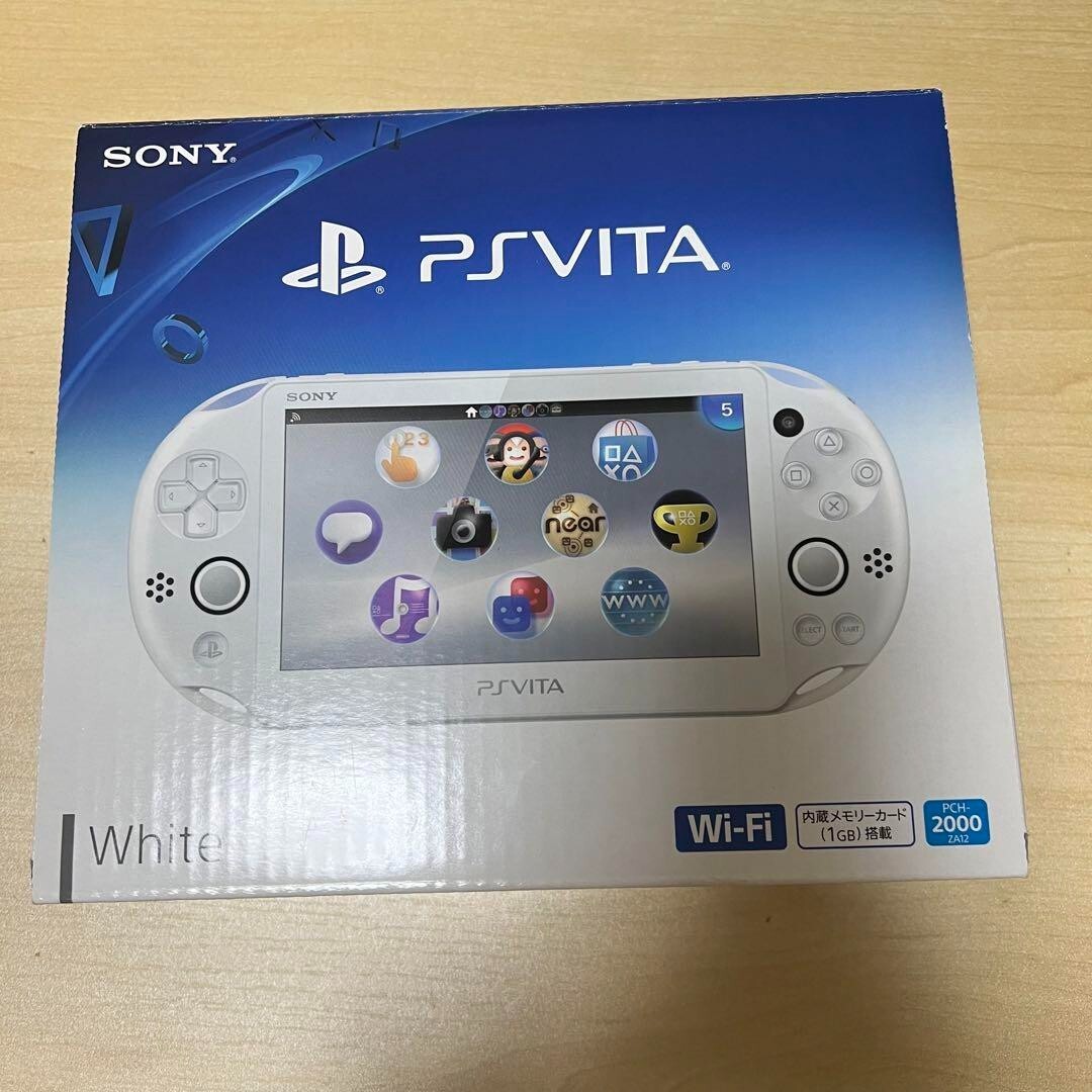 ​​PlayStation PS Vita PCH-2000 ZA12 Wi-Fi model White Game Console