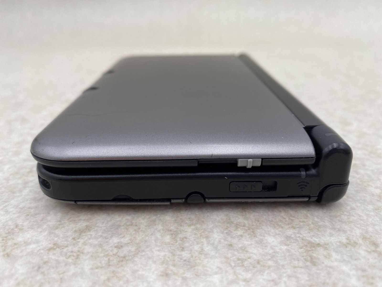 Nintendo 3DS LL XL console Silver Black Boxed Japanese ver Tested Japan F/S