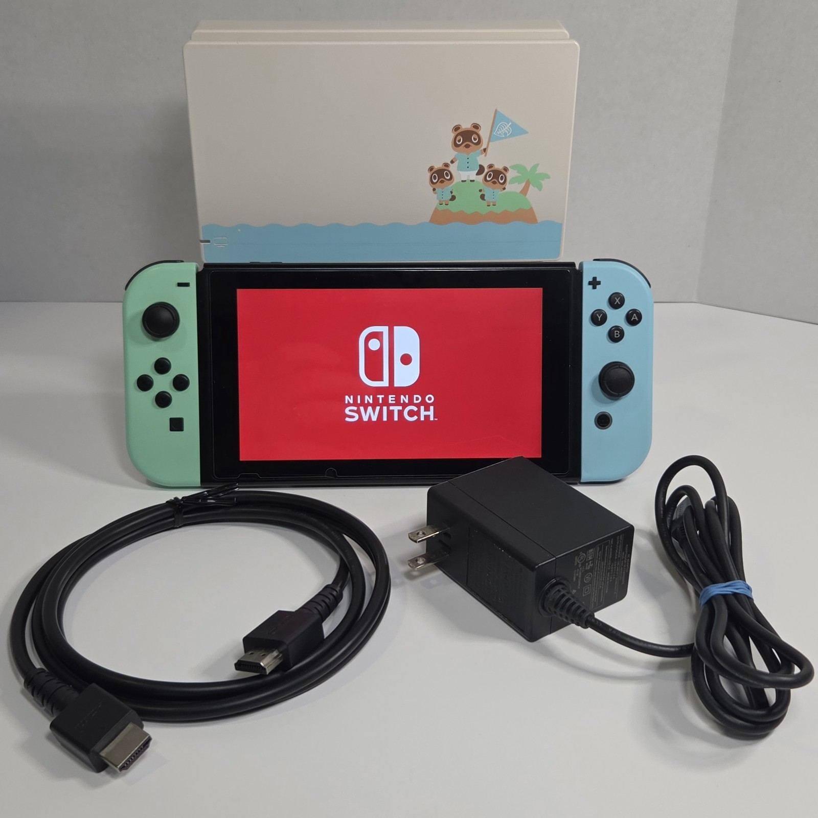 Nintendo Switch Animal Crossing Horizons Edition Console HAC-001 – Factory Reset