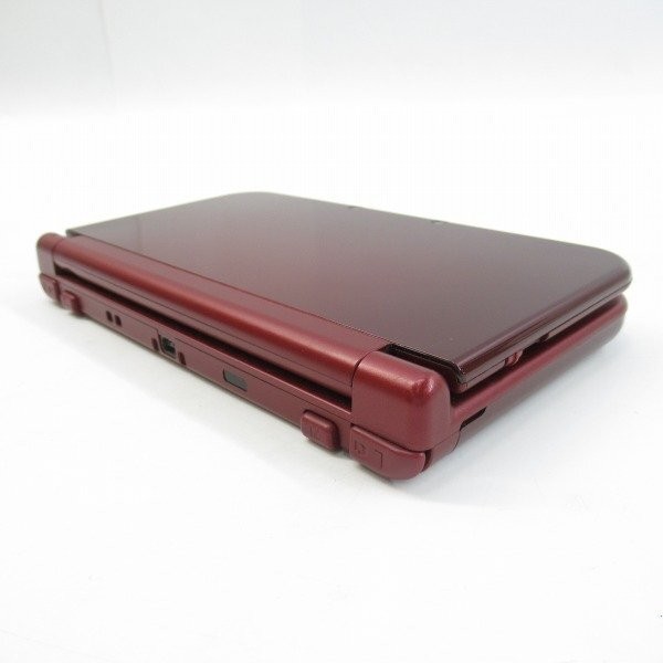 Nintendo New 3DS LL Console (RED-001/Metallic Red) Used Region Japan w/charger