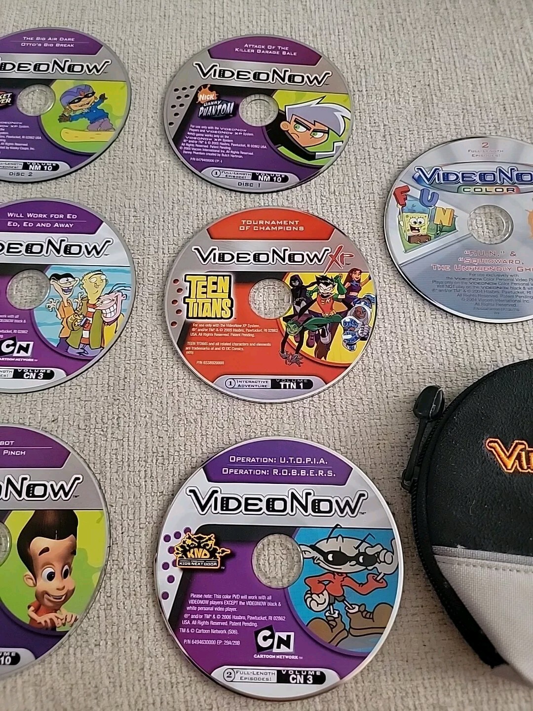 Video Now Interactive Video System FOR PARTS ONLY READ DESCRIPTION W/GAMES/CASE