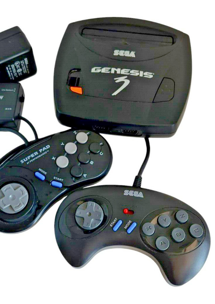 Sega Genesis 3 System with Controllers – MK 1461