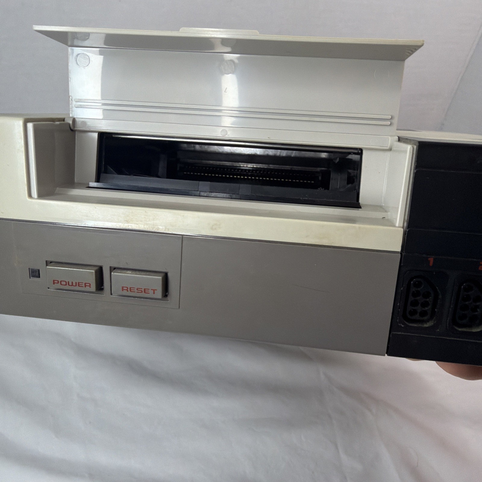 Nintendo NES Console Bundle NES-001 OEM Power RF Switch NES MAX Untested