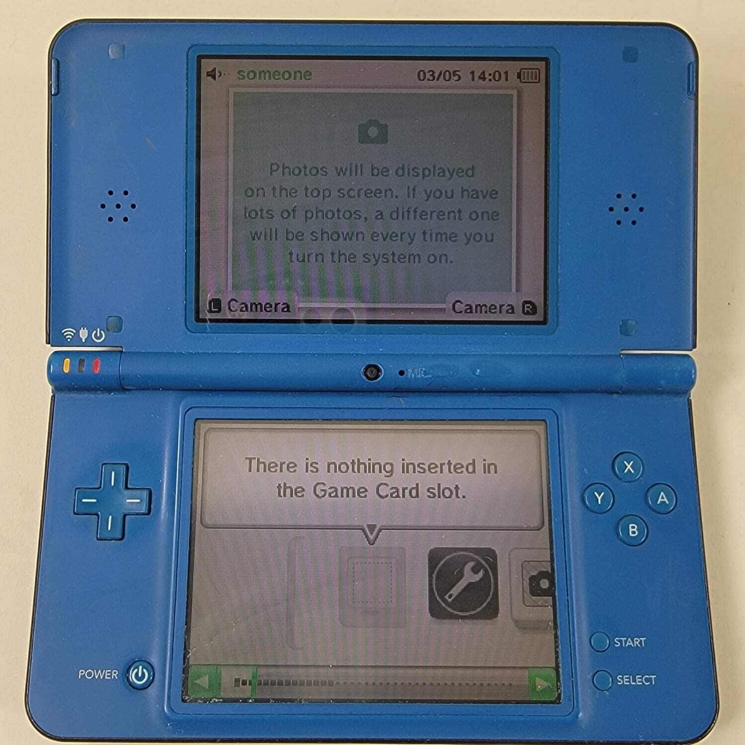 Nintendo DSi XL Handheld Game Console Only UTL-001 READ