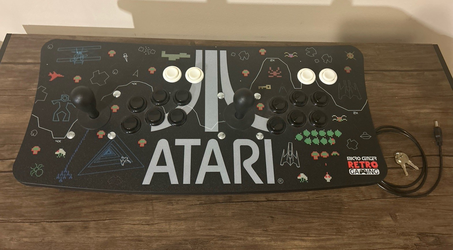 ATARI Micro Center Retro Gaming – Fight Stick – Arcade controller SAME DAY SHIP!