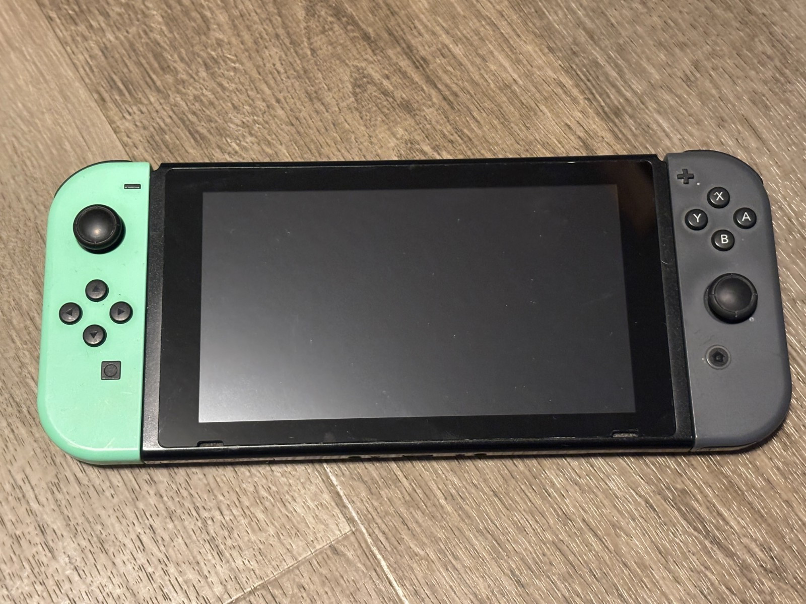 Nintendo Switch HAC-001 Console System Black Gray Teal Joy-Con Read Description