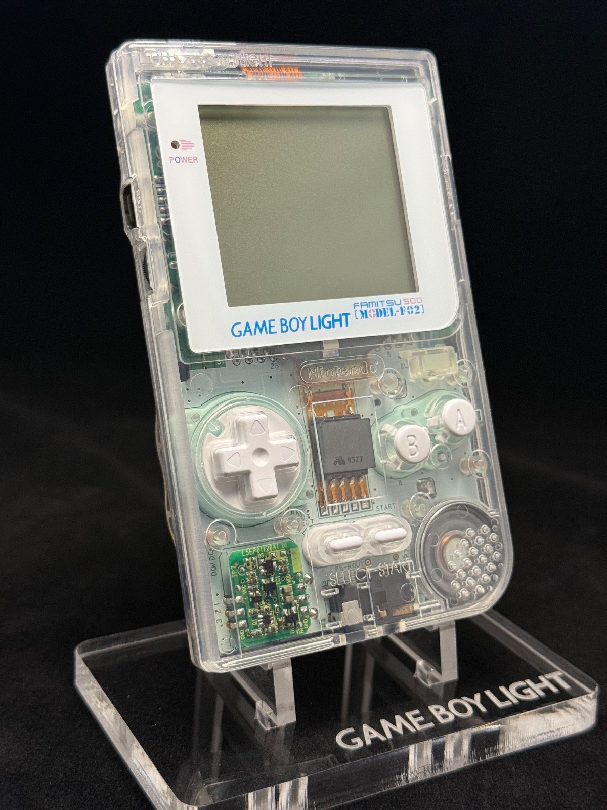 Nintendo Gameboy Light Famitsu Model F – New Shell – Premium Quality Build
