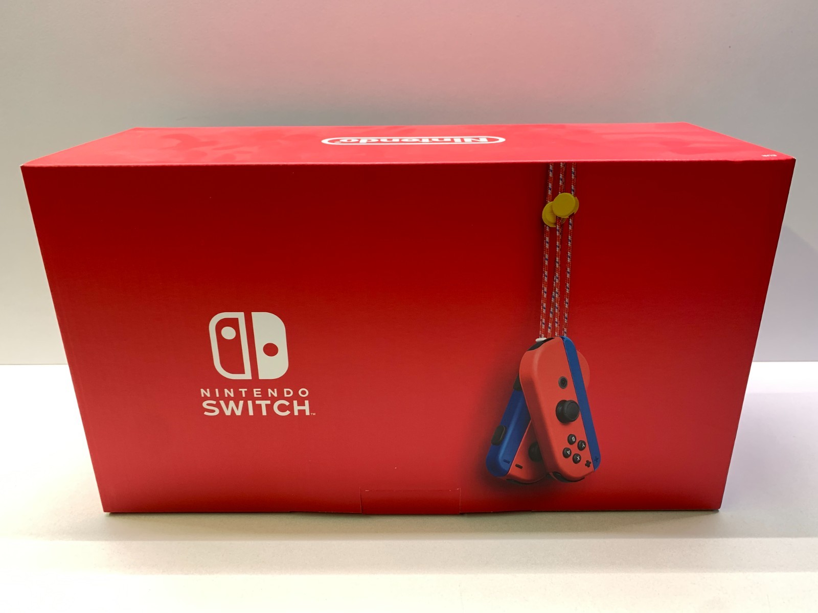NINTENDO SWITCH CONSOLE MARIO RED & BLUE LIMITED EDITION PAL VERSION NEW NEW