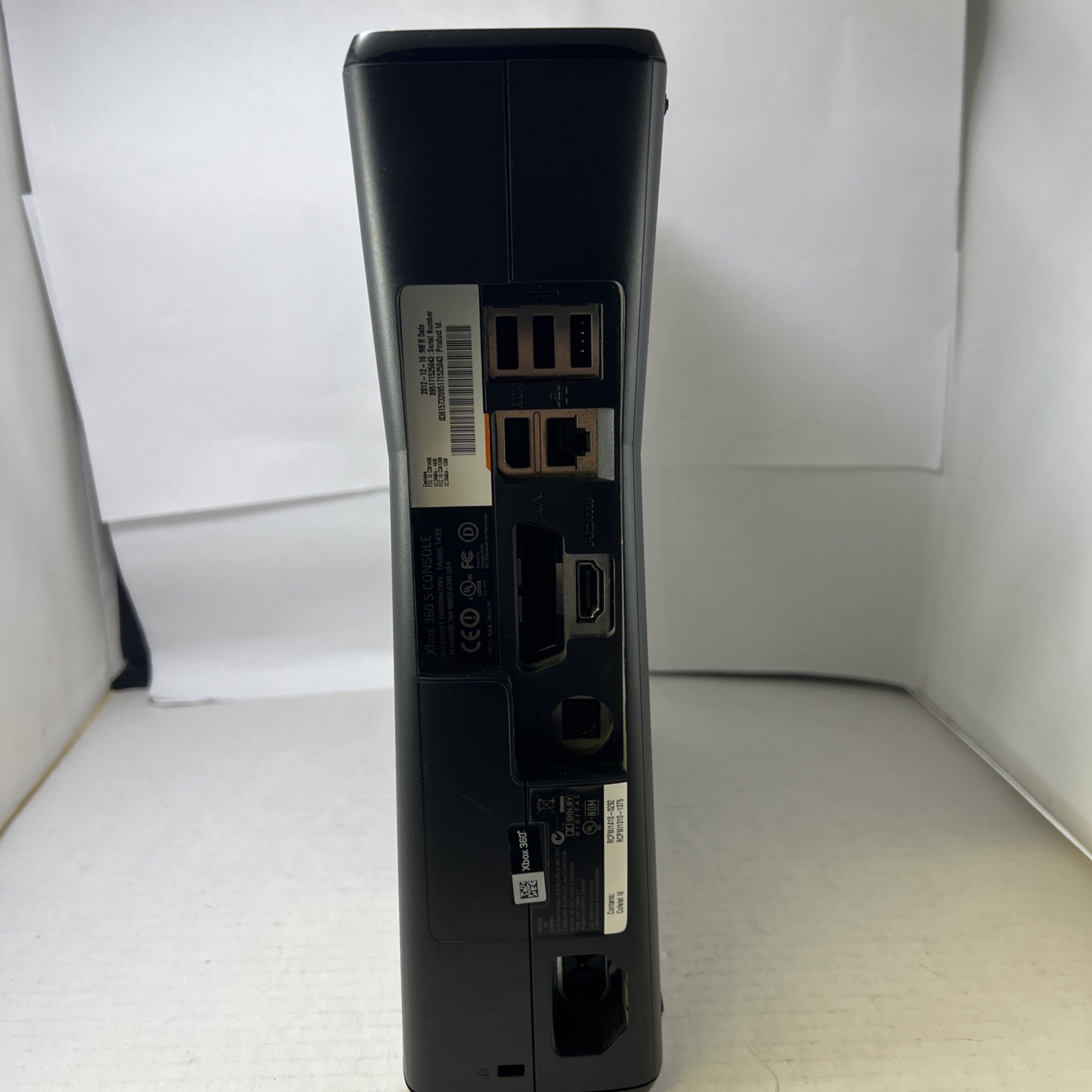 Xbox 360 S Slim 4GB Console Bundle Controller Lot Of 5 Games #ML35
