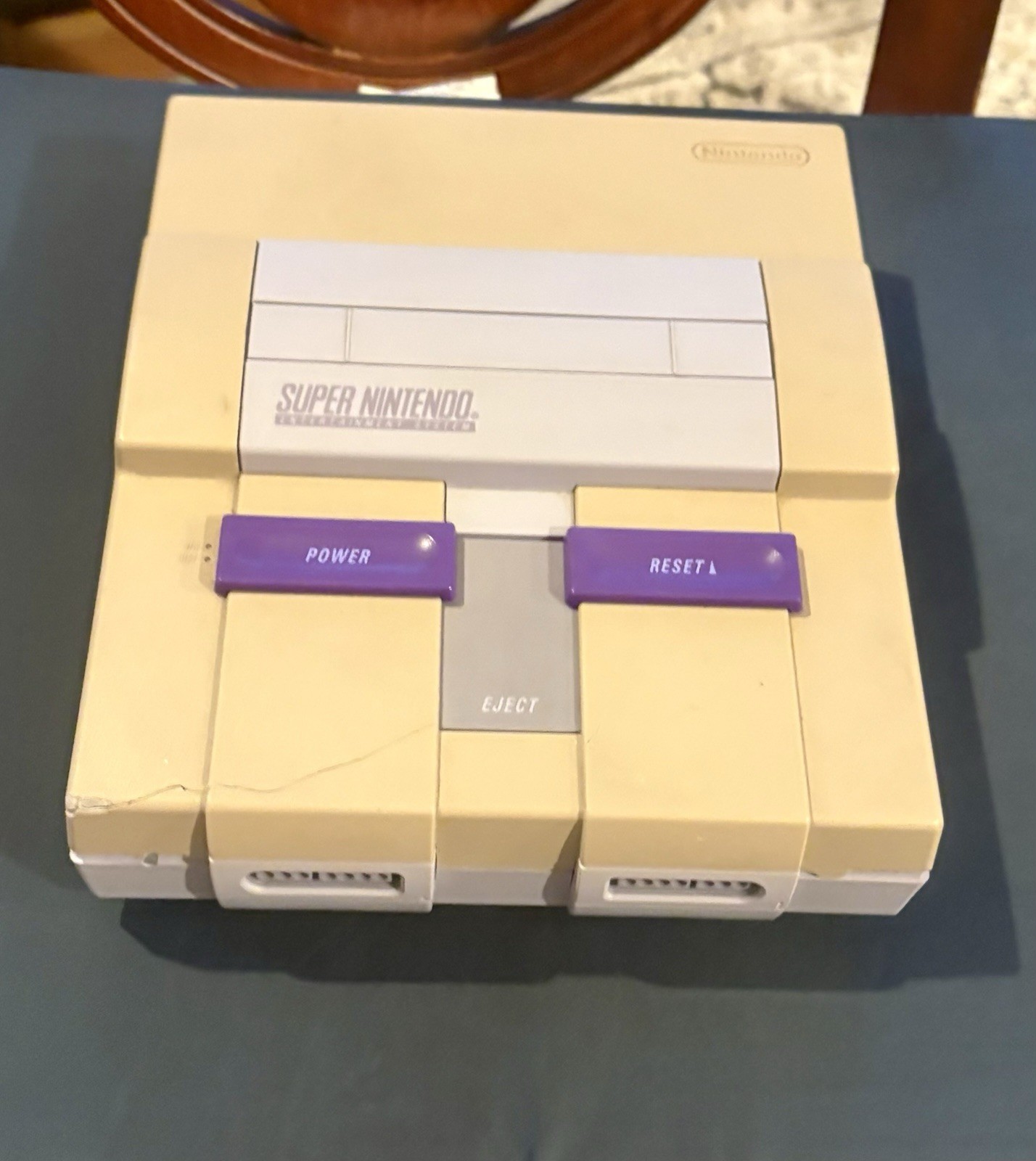 SNES console With Power Cord And Controller