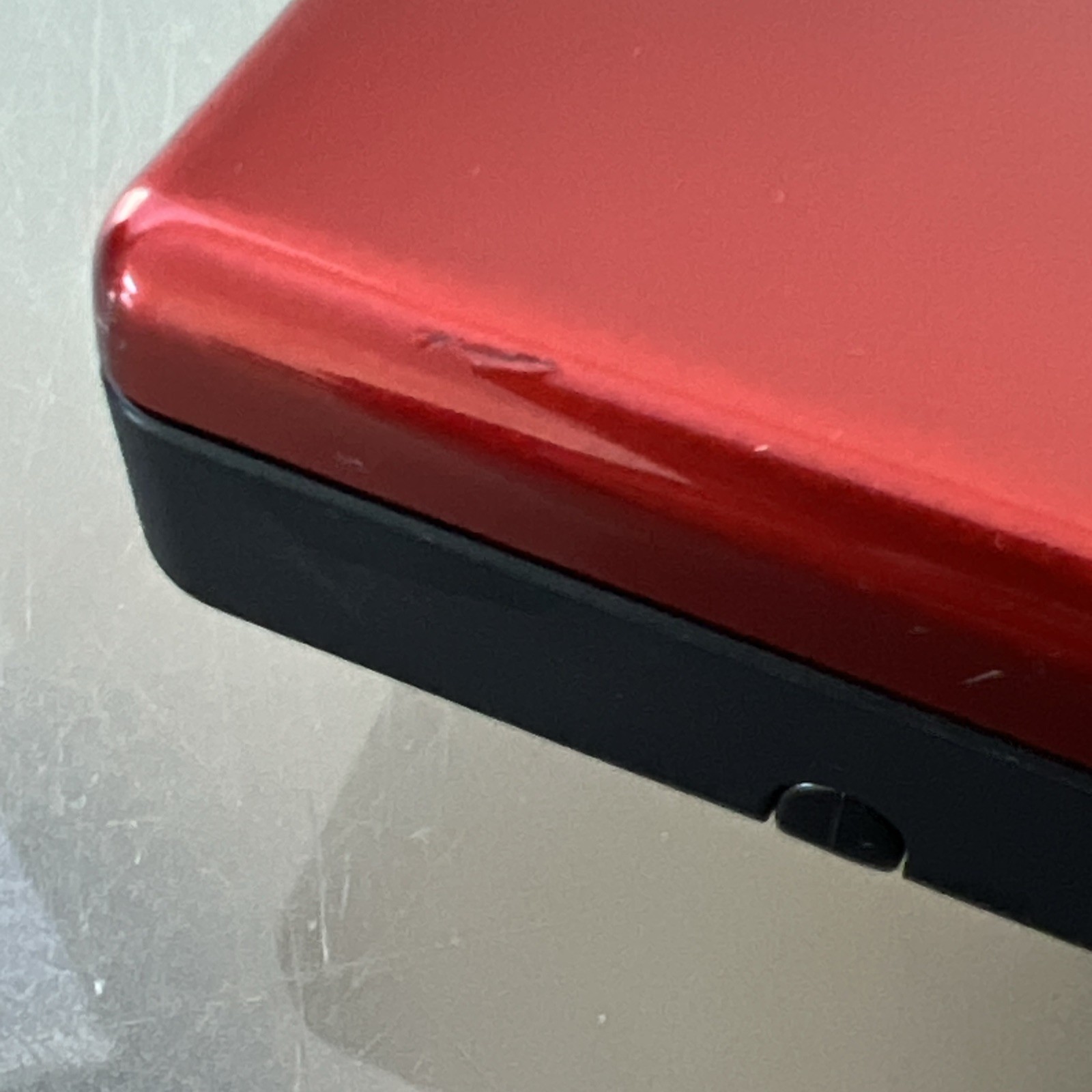 Nintendo DS Lite Authentic Console Crimson Handheld System W/ Charger & Stylus