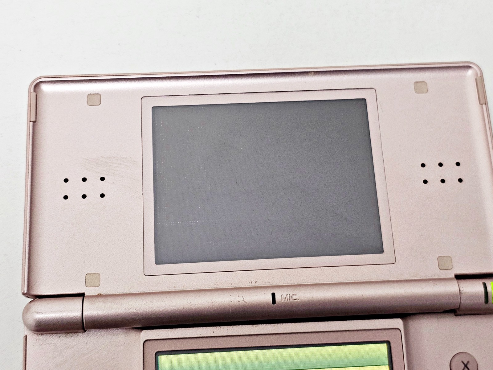 Nintendo DS Lite Console Metallic Rose 063 JUNK